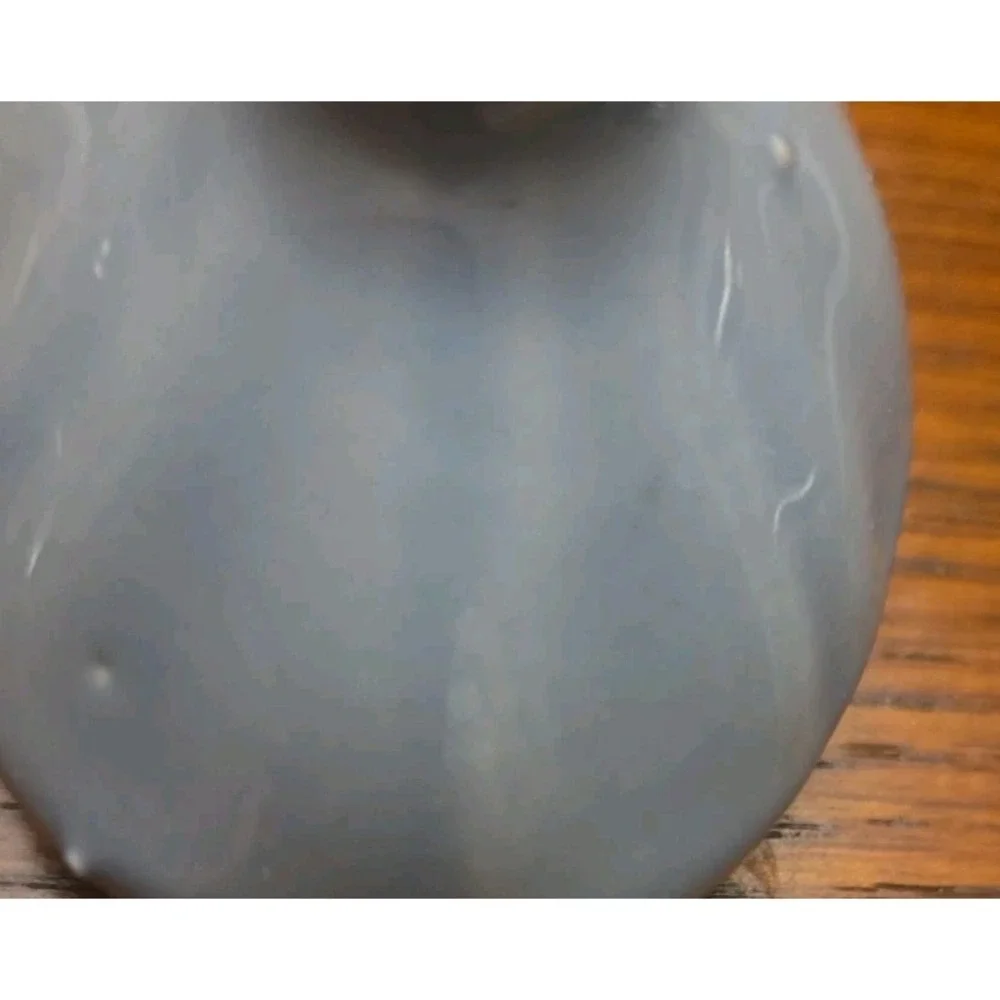 Vintage Colonial Blue Creamer & Covered Sugar Bowl Set Farmhouse Cottagecore